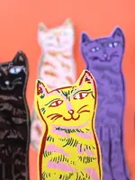Bladwijzer Kat – Echt Leer