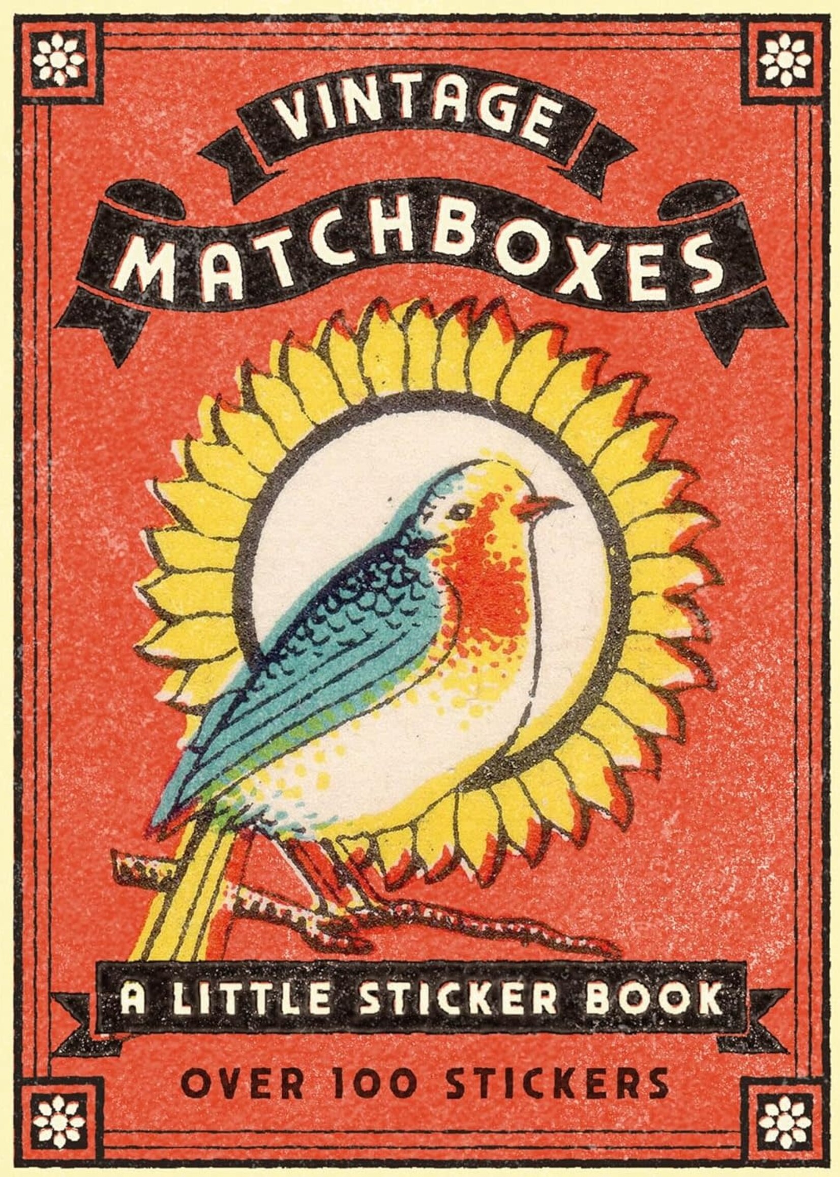 skittledog Stickerboek Vintage Matchboxes – Meer dan 500 retro luciferdoosjes stickers