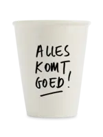 PORCELAIN MUG - Alles komt goed
