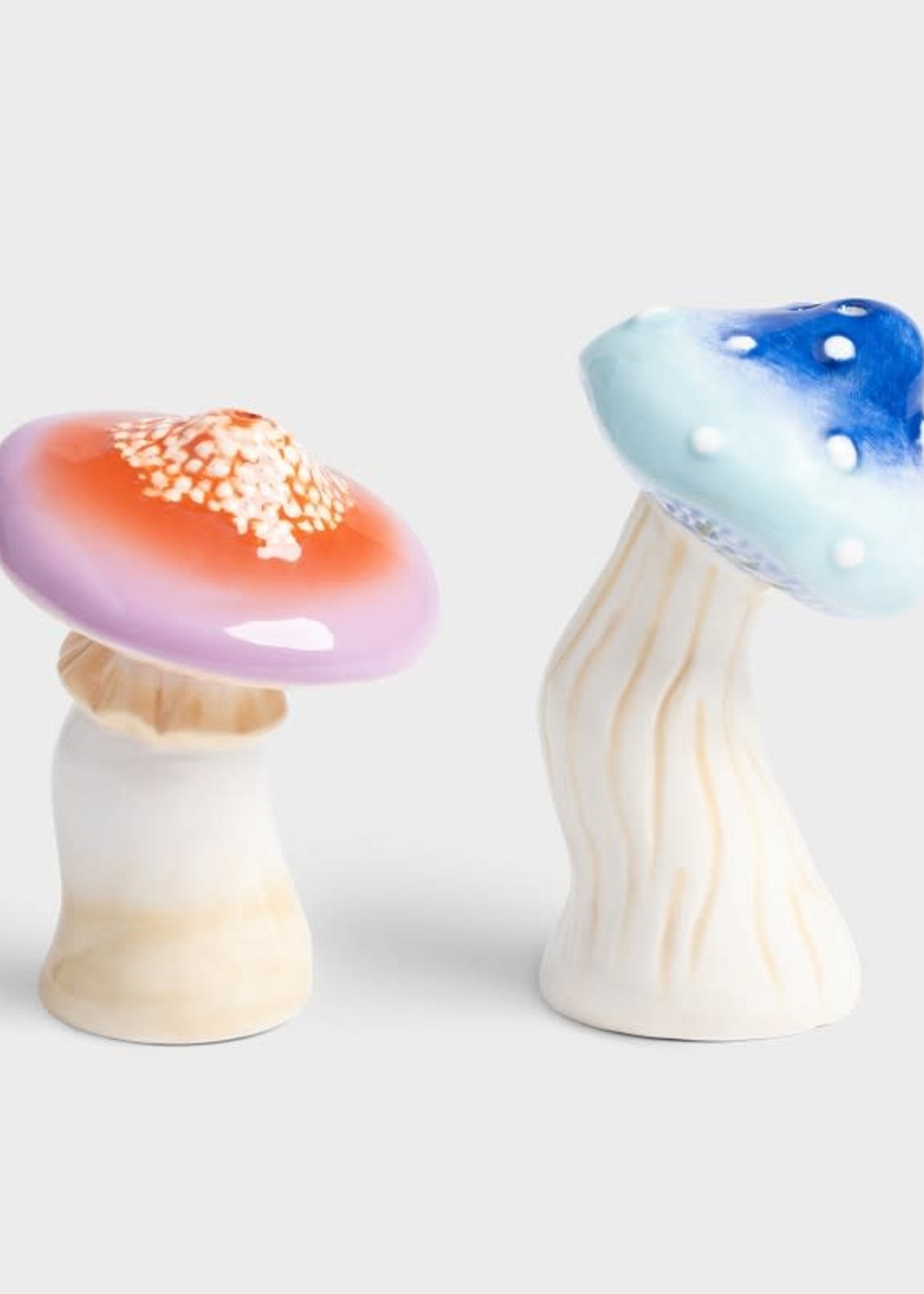 &klevering Salière et poivrière Magic Mushroom en grès – duo de champignons