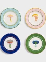 &klevering Magic Mushroom plates – set of 4