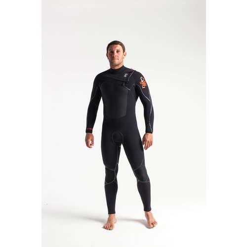 C-Skins C-Skins Wired 5:4 Mens LQS Chest Zip Steamer C-Skins C-Skins Wired 5:4 Mens LQS Chest Zip Steamer