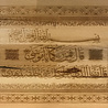 IslamART Sura Taha (capítulo 20) ayat 49-50 caligrafía en madera de haya IslamART Sura Taha (capítulo 20) ayat 49-50 caligrafía en madera de haya