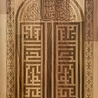 IslamART Calligraphy on wood of surah Al Kahf, Ayat 18:39 Kufi style IslamART Calligraphy on wood of surah Al Kahf, Ayat 18:39 Kufi style