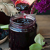 Organic Aronia chokeberry jam Organic Aronia chokeberry jam