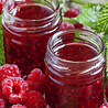 Organic raspberry jam Organic raspberry jam