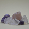 Crystal for drinkwater, amethist, quartz & rose quartz Crystal for drinkwater, amethist, quartz & rose quartz