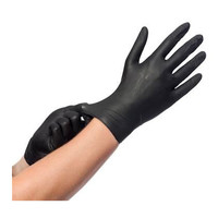 Easyglide & Grip - Nitrile Gloves - Black - Box of 100
