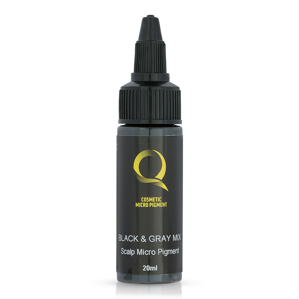 Quantum Cosmetics Black & Gray SMP Pigment - 20 ml / 0.7 ...
