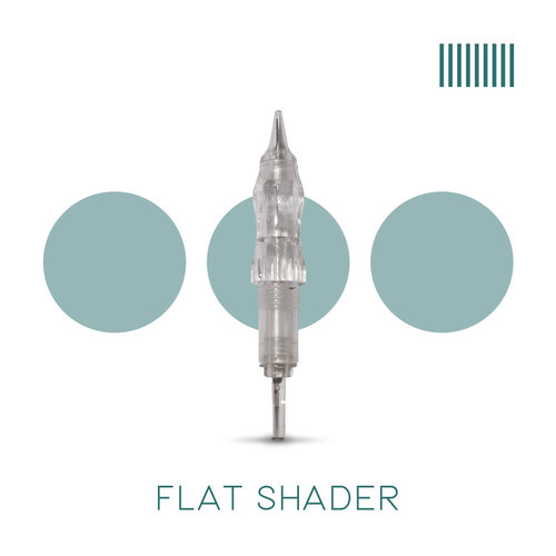 In Bloom Micro Needle Cartridges - Flat Shaders - Box of 10 In Bloom Micro Needle Cartridges - Flat Shaders - Box of 10