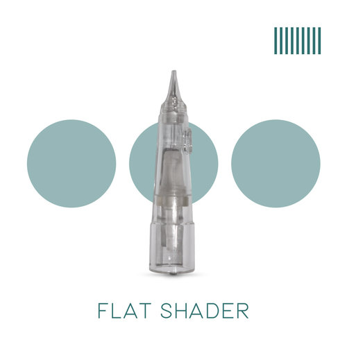 In Bloom Finesse Needle Cartridges - Flat Shaders - Box of 10 In Bloom Finesse Needle Cartridges - Flat Shaders - Box of 10