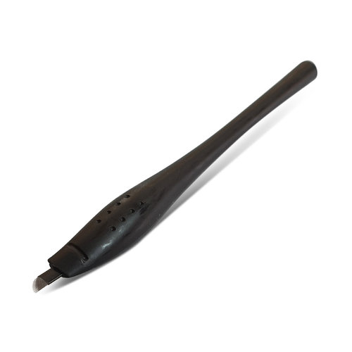 Crystal Microblading Pen - Zwart - Curved Flexi