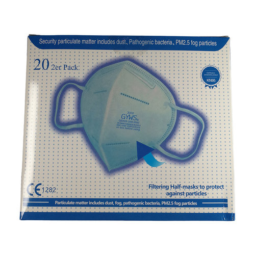 KN95 FFP2 Disposable Mouth Mask - Pack of 2