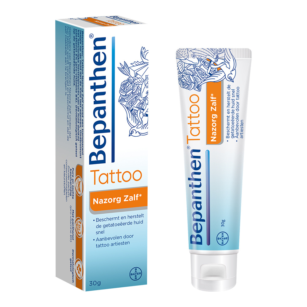 Buy Bepanthen Tattoo Aftercare and Protection Ointment 50g – Alive Pharmacy  Warehouse