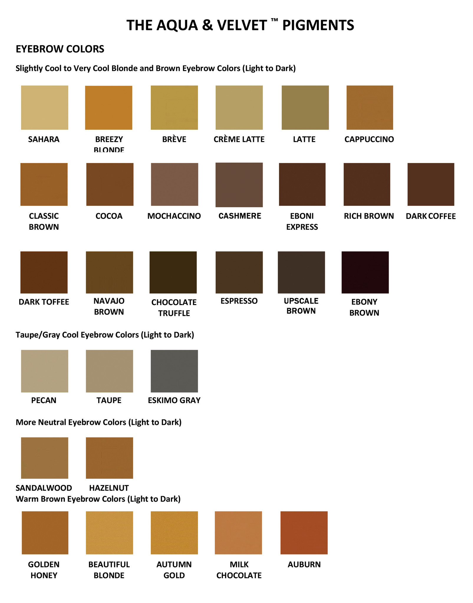 Li Zihong Color Li Pigments Color Chart | Li Pigments – QDVKH