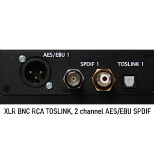 Audiopraise VanityPRO 1xXLR 1xBNC 1xRCA 1xToslink output board