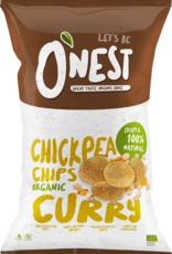 Onest Chickpea Chips Organic Curry 75g