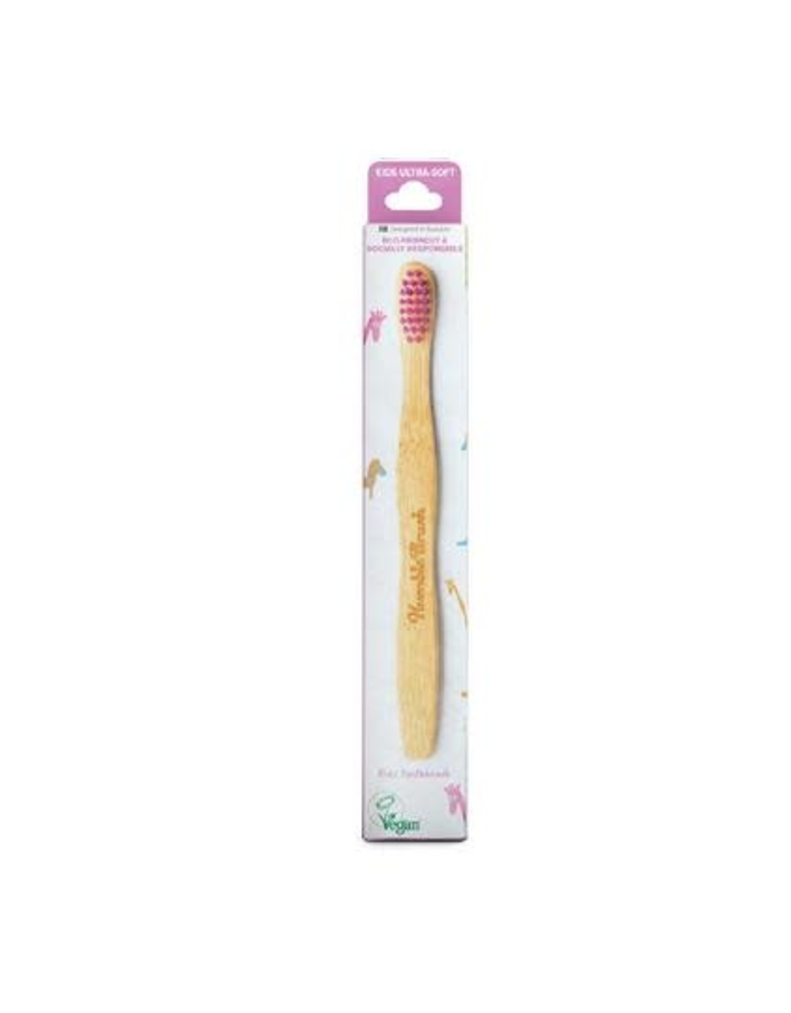 The Humble Co. Humble Brush Bamboe tandenborstel Pink Ultra Soft