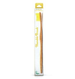 The Humble Co. Humble Brush Bamboe tandenborstel Yellow Ultra Soft