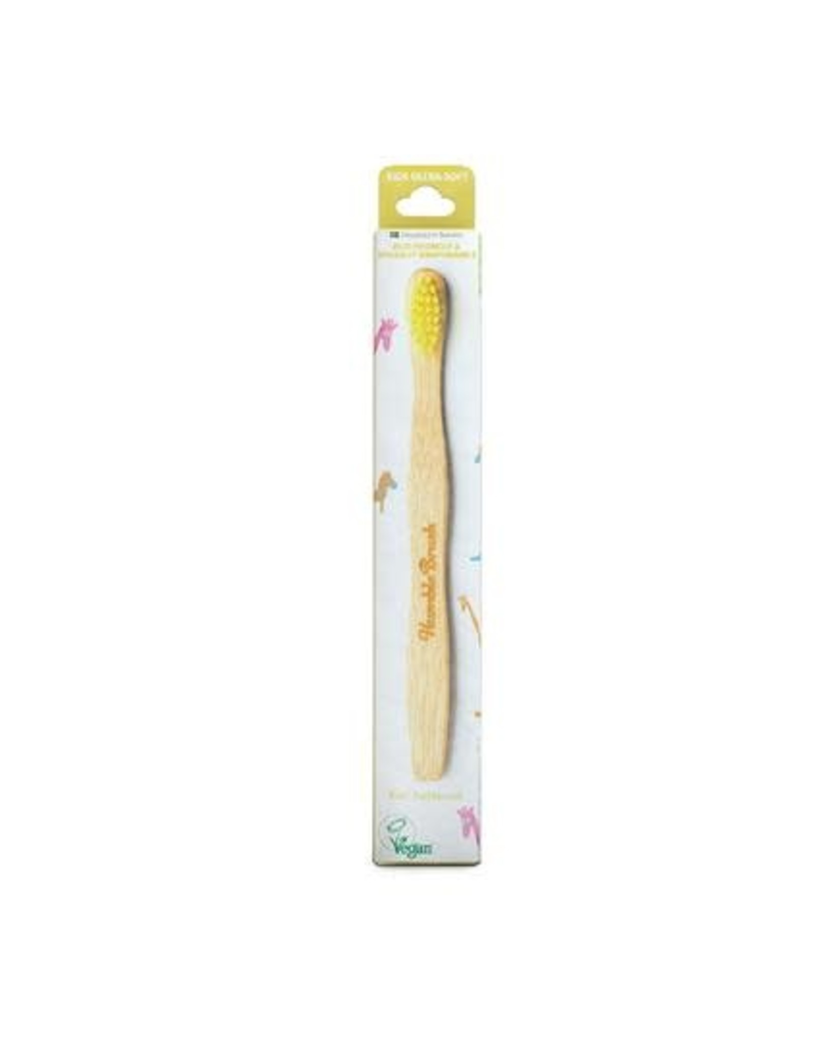 The Humble Co. Humble Brush Bamboe tandenborstel Kids Yellow Ultra Soft