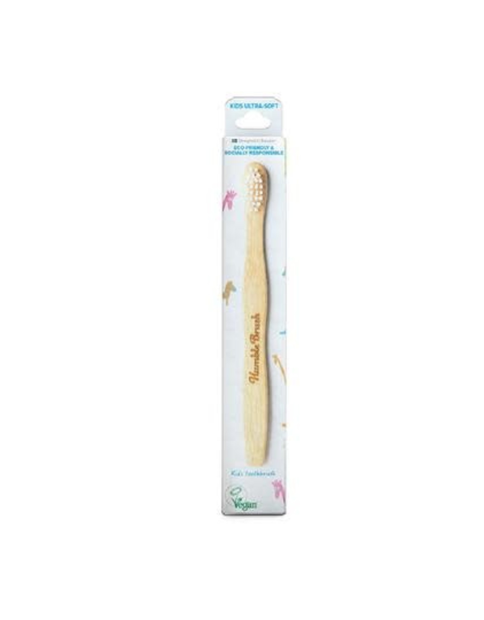 The Humble Co. Humble Brush Bamboe tandenborstel Kids White Ultra Soft