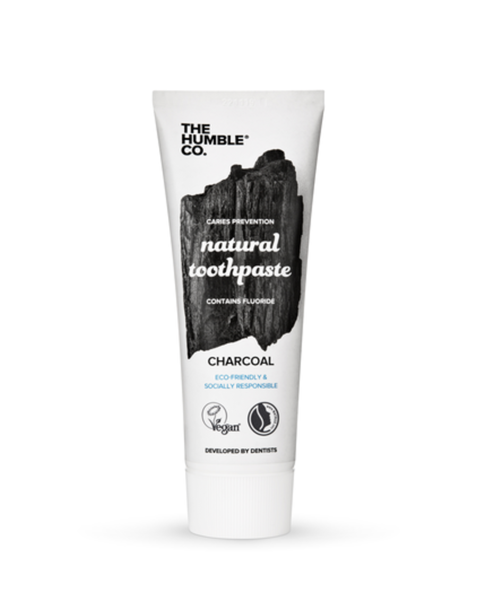 The Humble Co. Humble Natural Toothpaste Charcoal with Fluoride 75ml