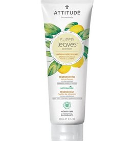 Attitude Super Leaves Natural Body Cream Regenerating 240ml