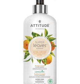 Attitude Super Leaves Natural Hand Soap Orange Leaves 473ml