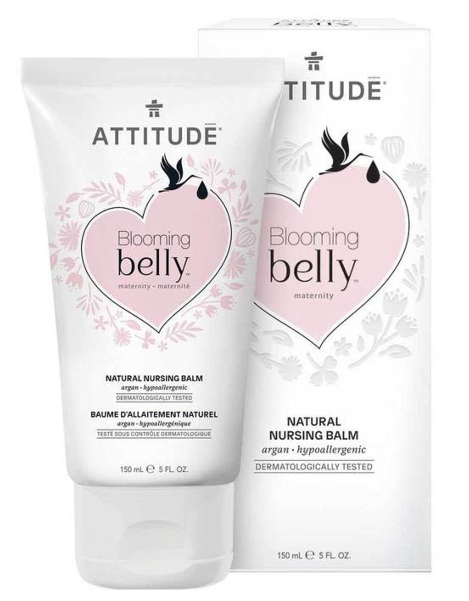 Attitude Blooming Belly Natural Nursing Balm 75ml