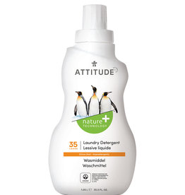 Attitude Attitude Wasmiddel / laundry Citrus Zest 1.05l