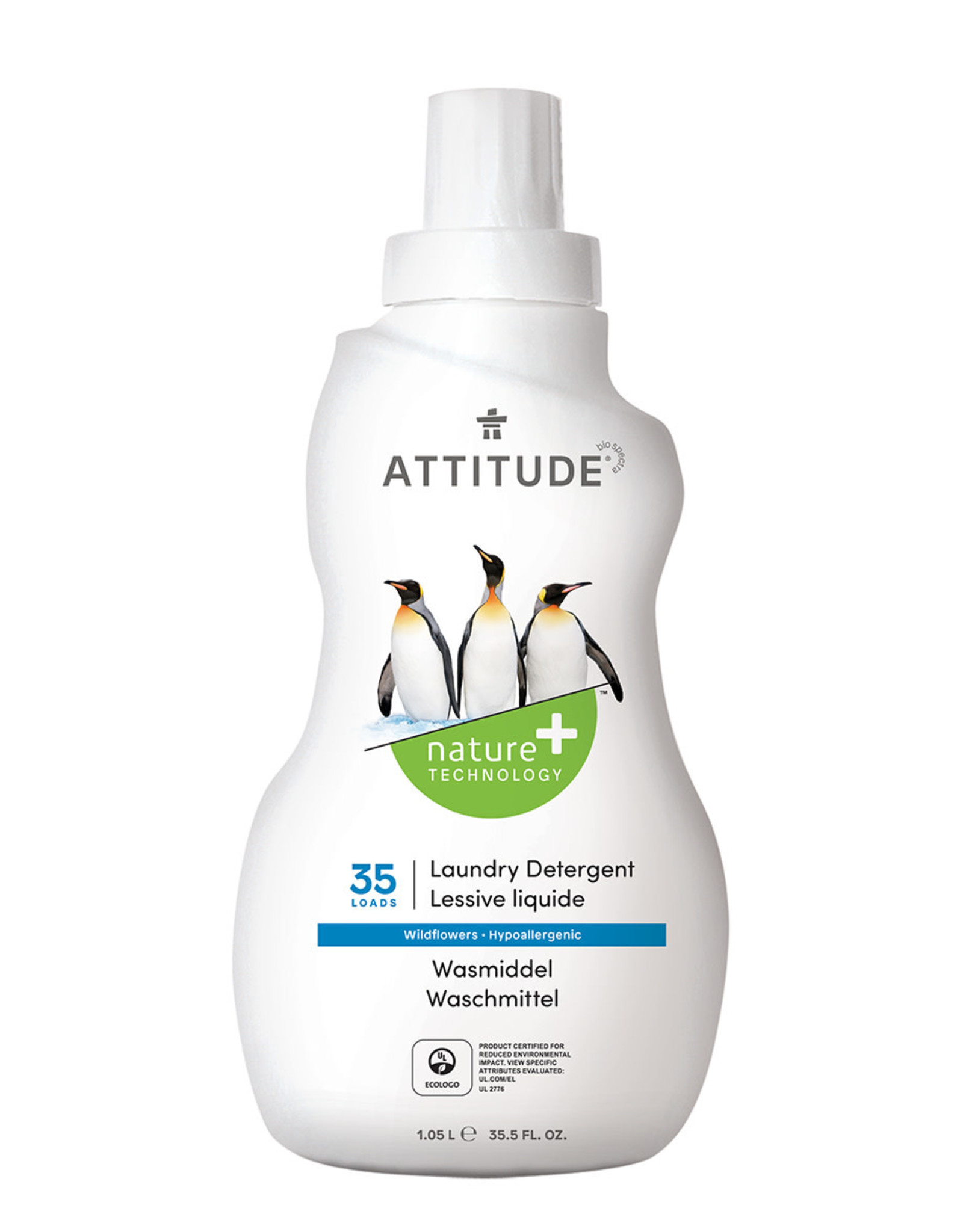 Attitude Attitude Wasmiddel / laundry Wildflowers 1.05l
