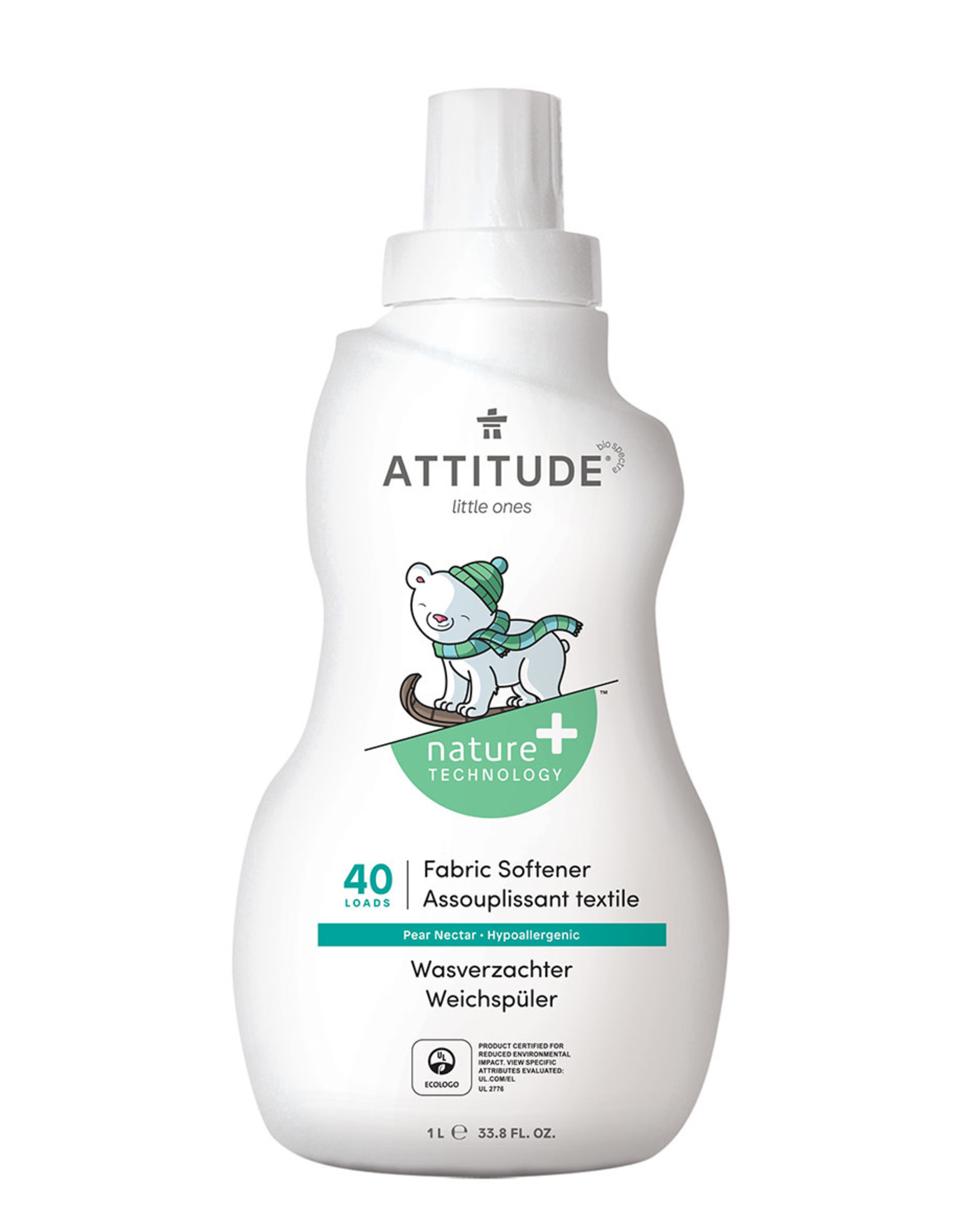 Attitude Little Ones Wasverzachter Pear Nectar 1l