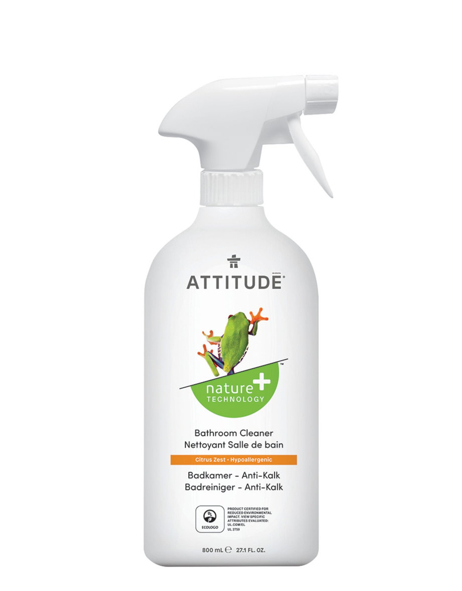 Attitude Attitude Bathroom Anti-kalk Citrus Zest 800ml