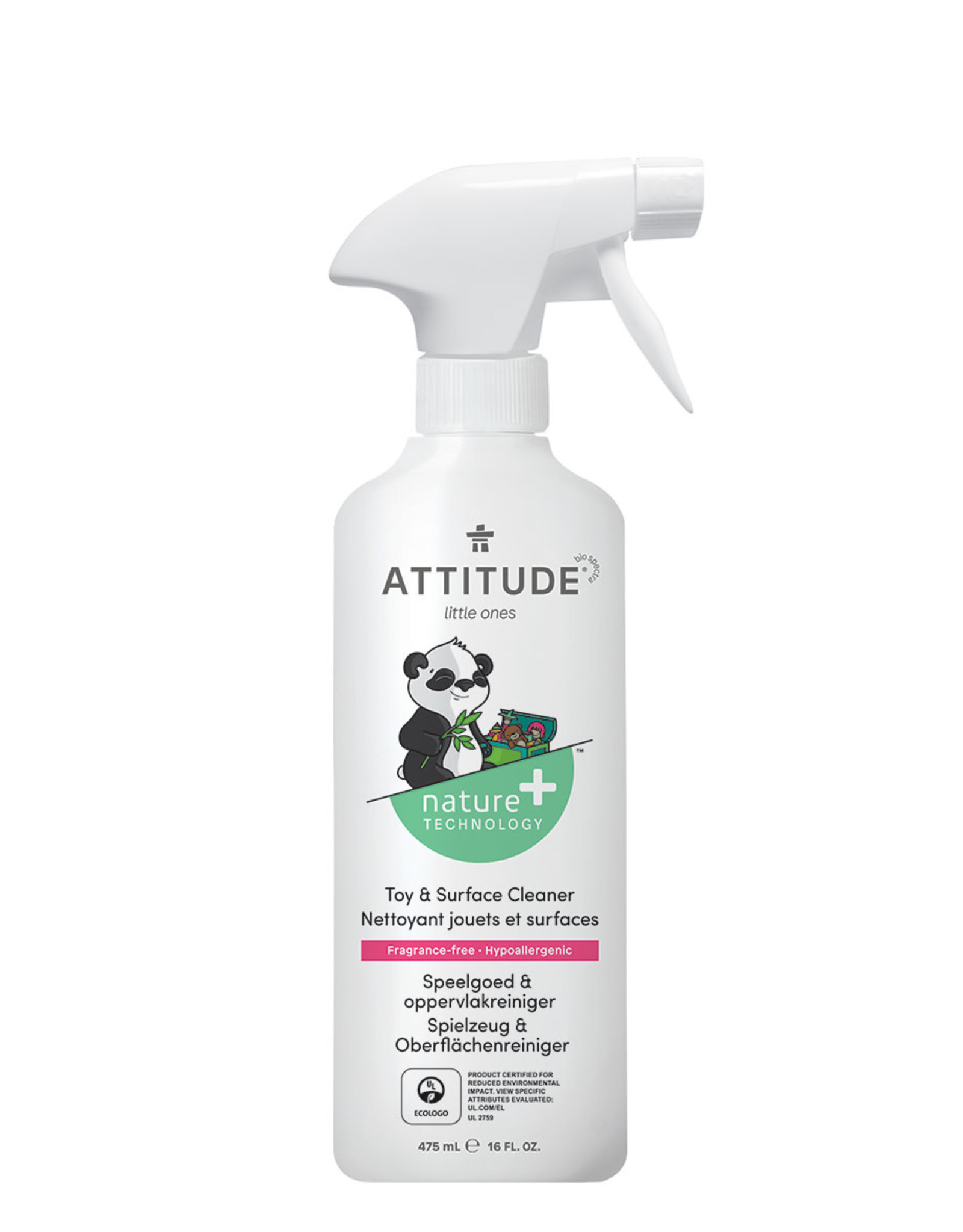 Attitude Attitude Baby Little Ones Toy & Surface Cleaner 475 ml