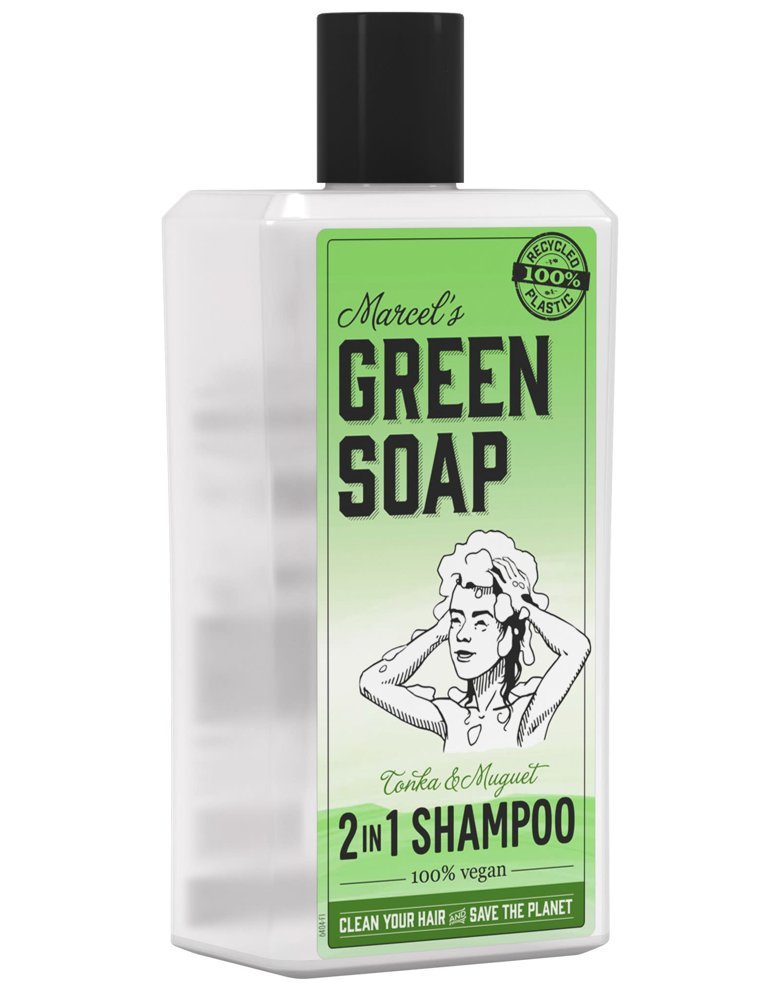 Marcel's Green Soap 2 in 1 Shampoo Tonka & Muguet 500 ml