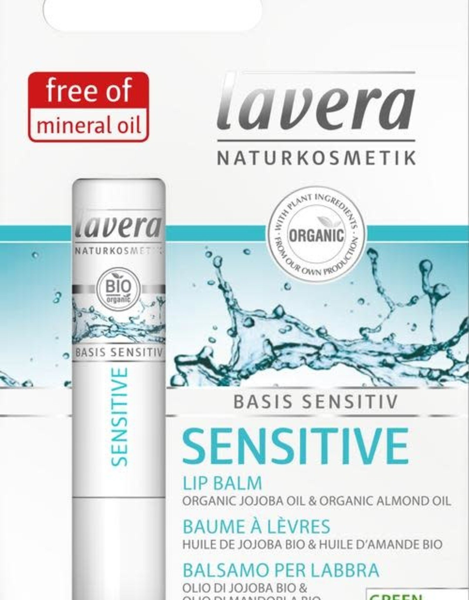 Lavera Basis Sensitive Lip Balm 4,5 g