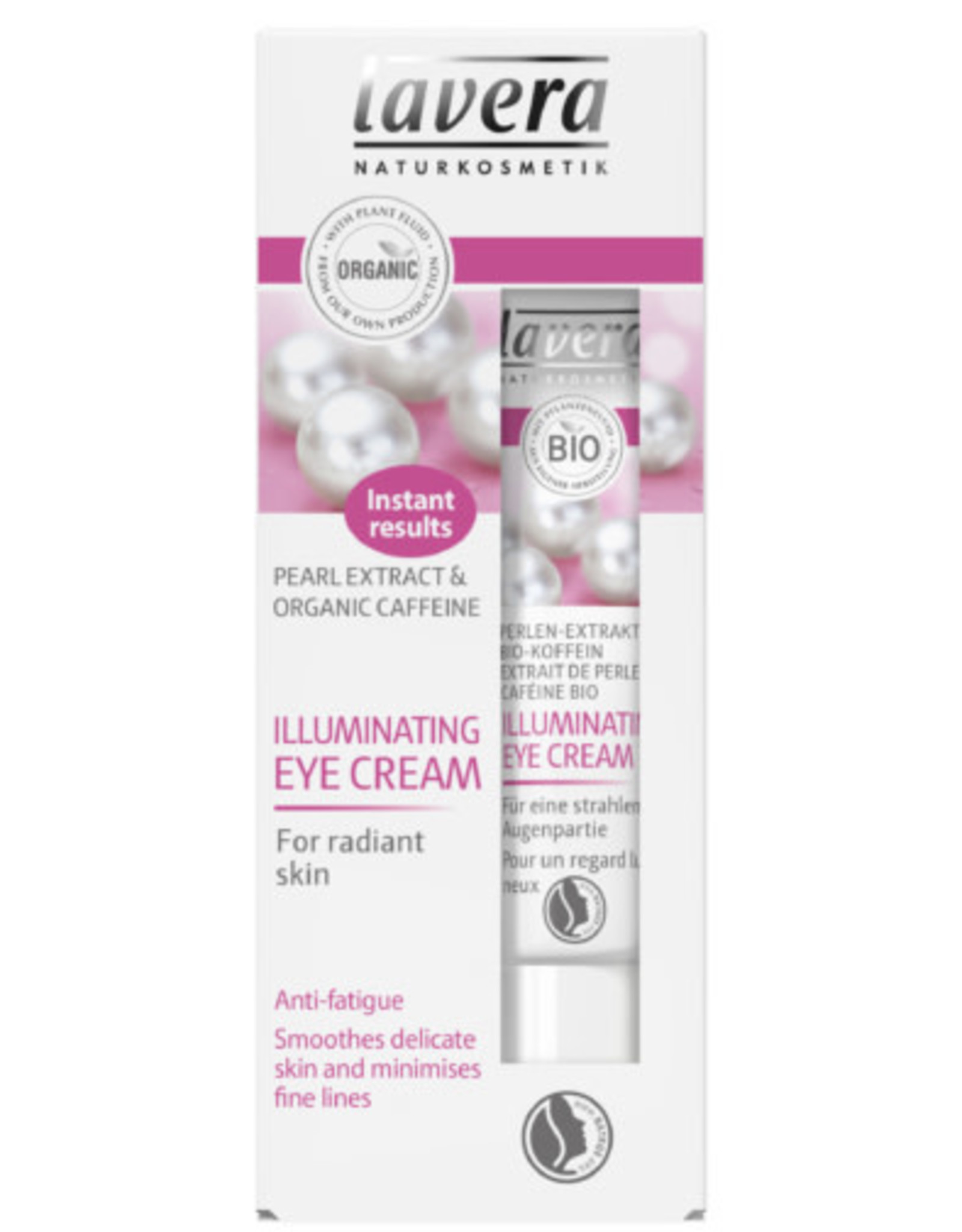 Lavera Oogcreme/eye cream illuminating 15 ml