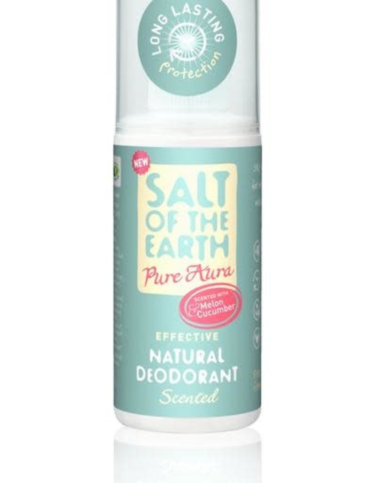 Salt of the Earth Salt of the Earth - Natuurlijke deo pure aura spray melon & cucumber 100 ml