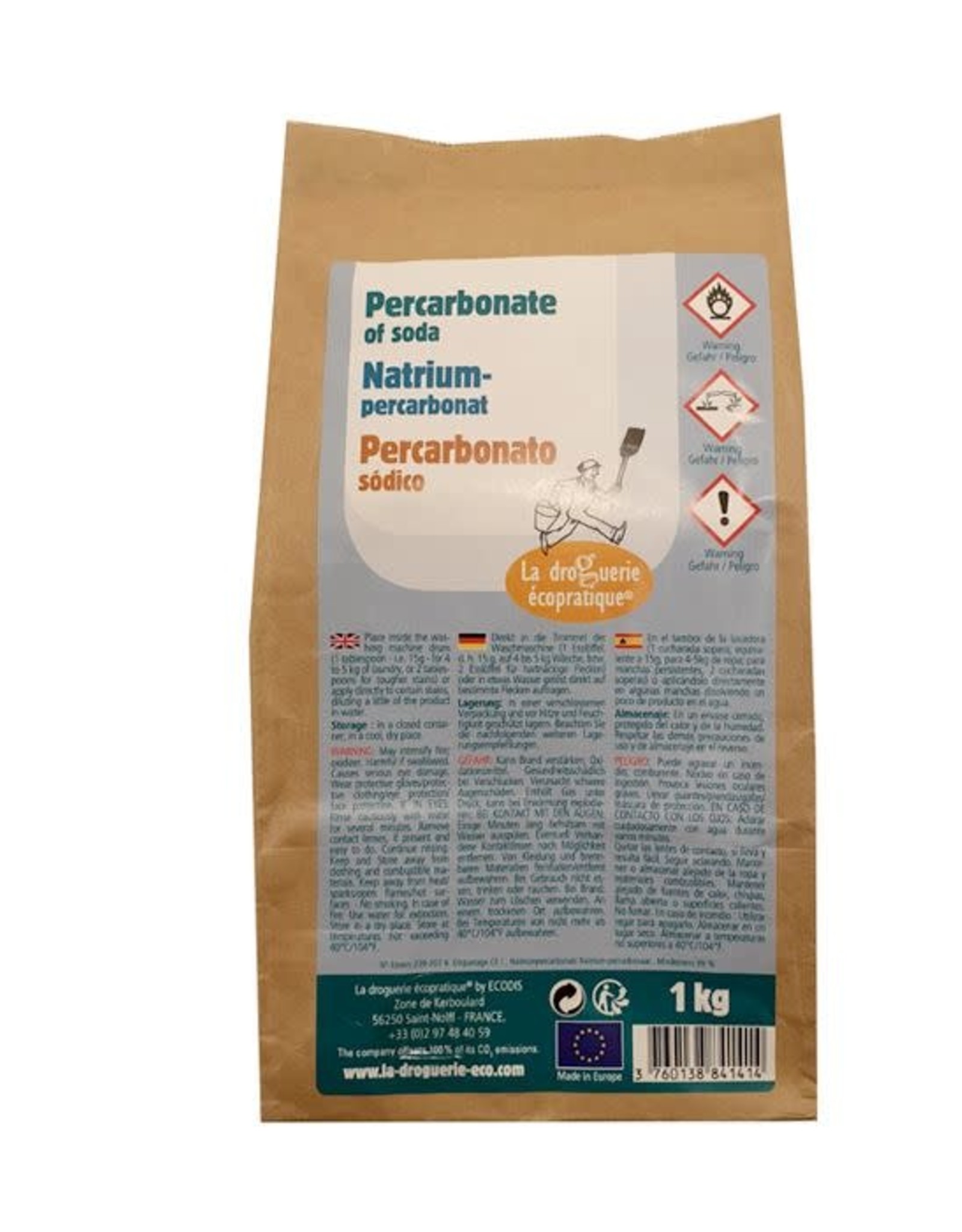 La droguerie écologique Waterstofperoxide Natrium Percarbonaat - 1 kg