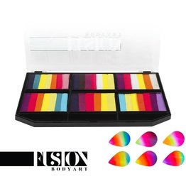 Fusion Fusion Leanne's Vivid Rainbow - Petal Palette 150g (non neon)