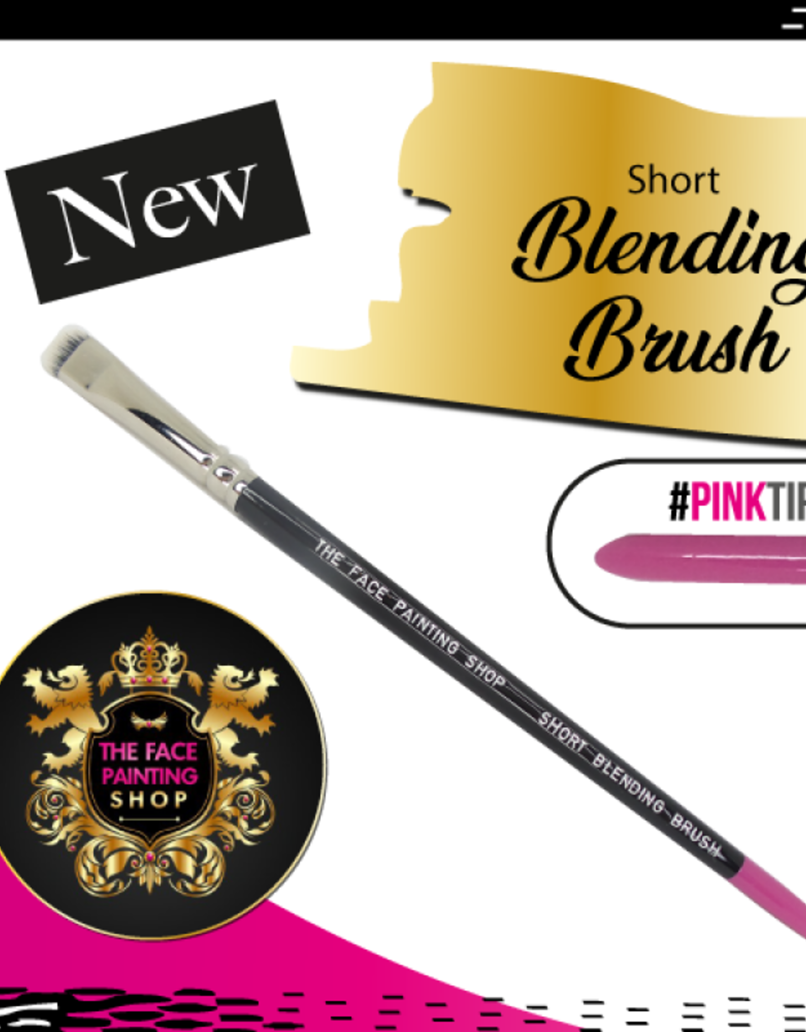 Pink Tips Pink Tips Brush - short blending brush