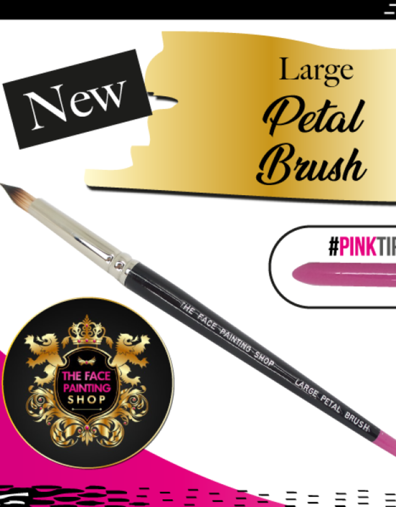 Pink Tips Pink Tips Brush - large petal brush