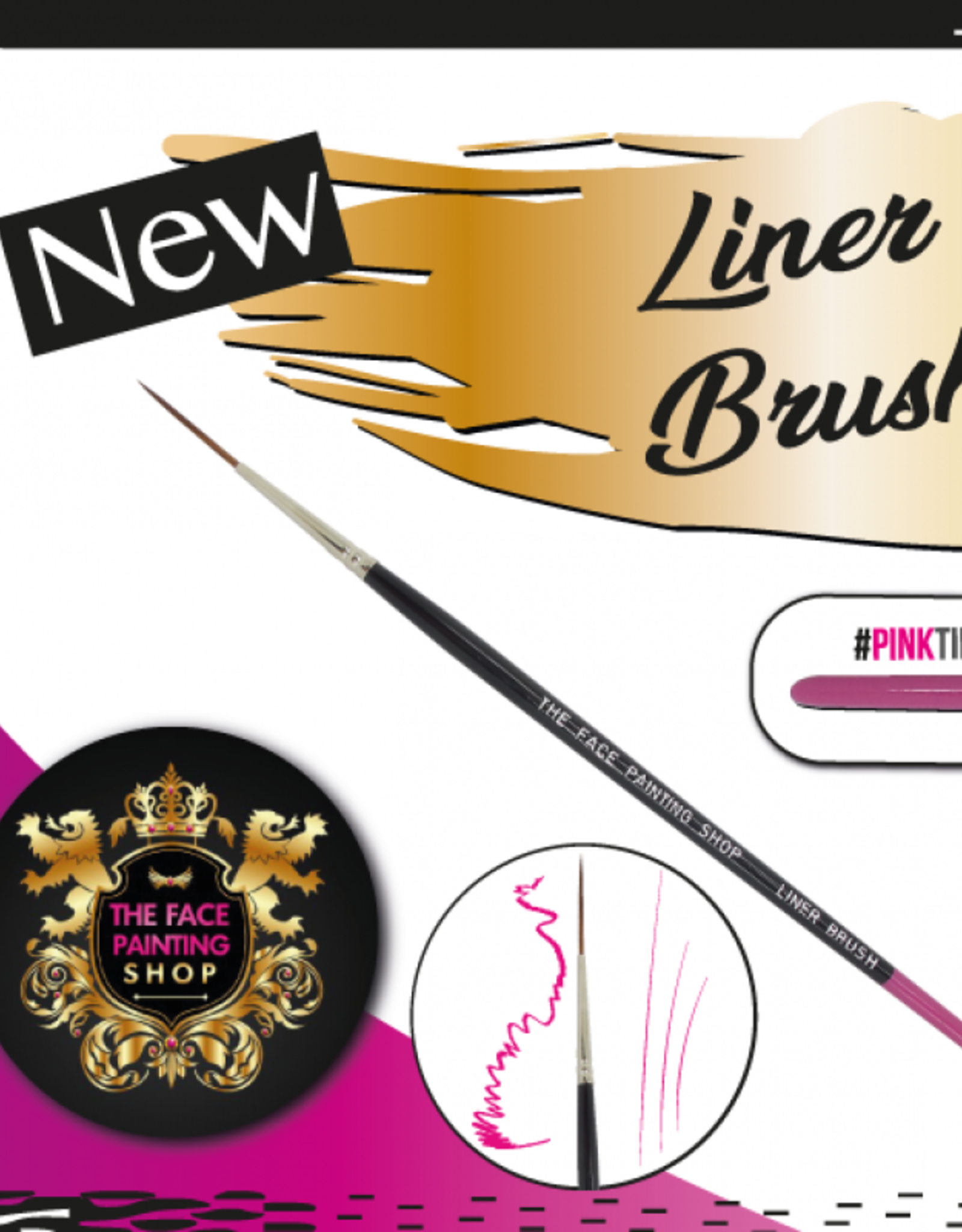 Pink Tips Pink Tips Brush - liner brush