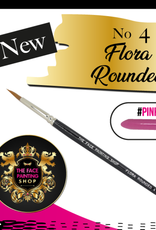 Pink Tips Pink Tips Brush - flora rounded 4