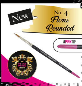 Pink Tips Pink Tips Brush - flora rounded 4