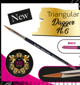 Pink Tips Pink Tips Brush - triangular dagger 6