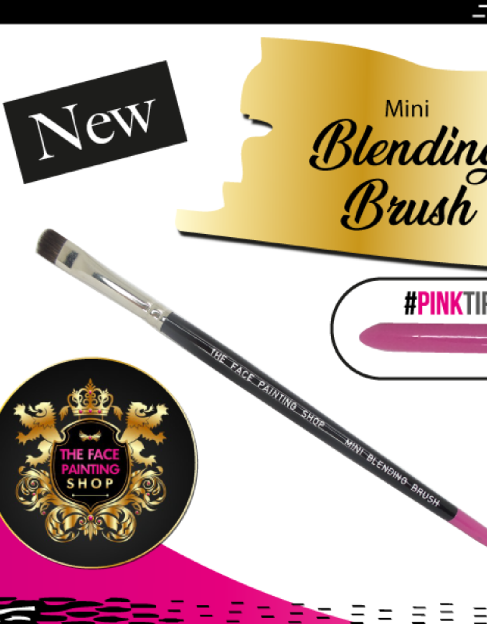 Pink Tips Pink Tips Brush - mini blending brush