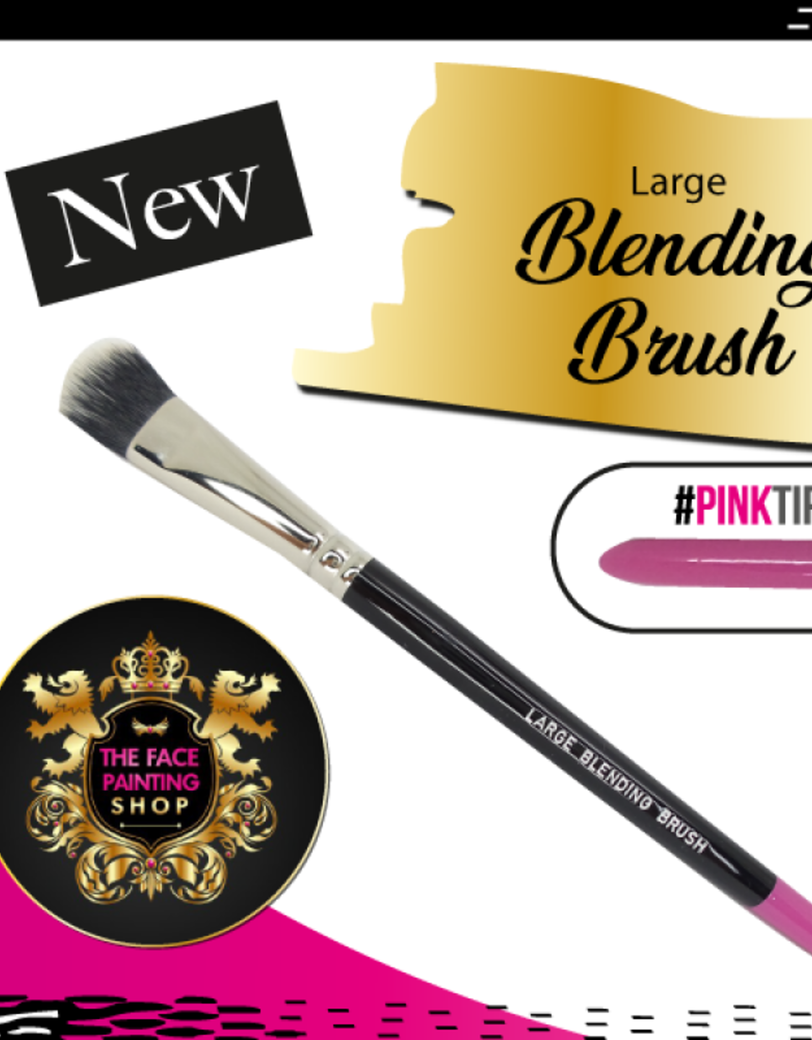 Pink Tips Pink Tips Brush - large blending brush