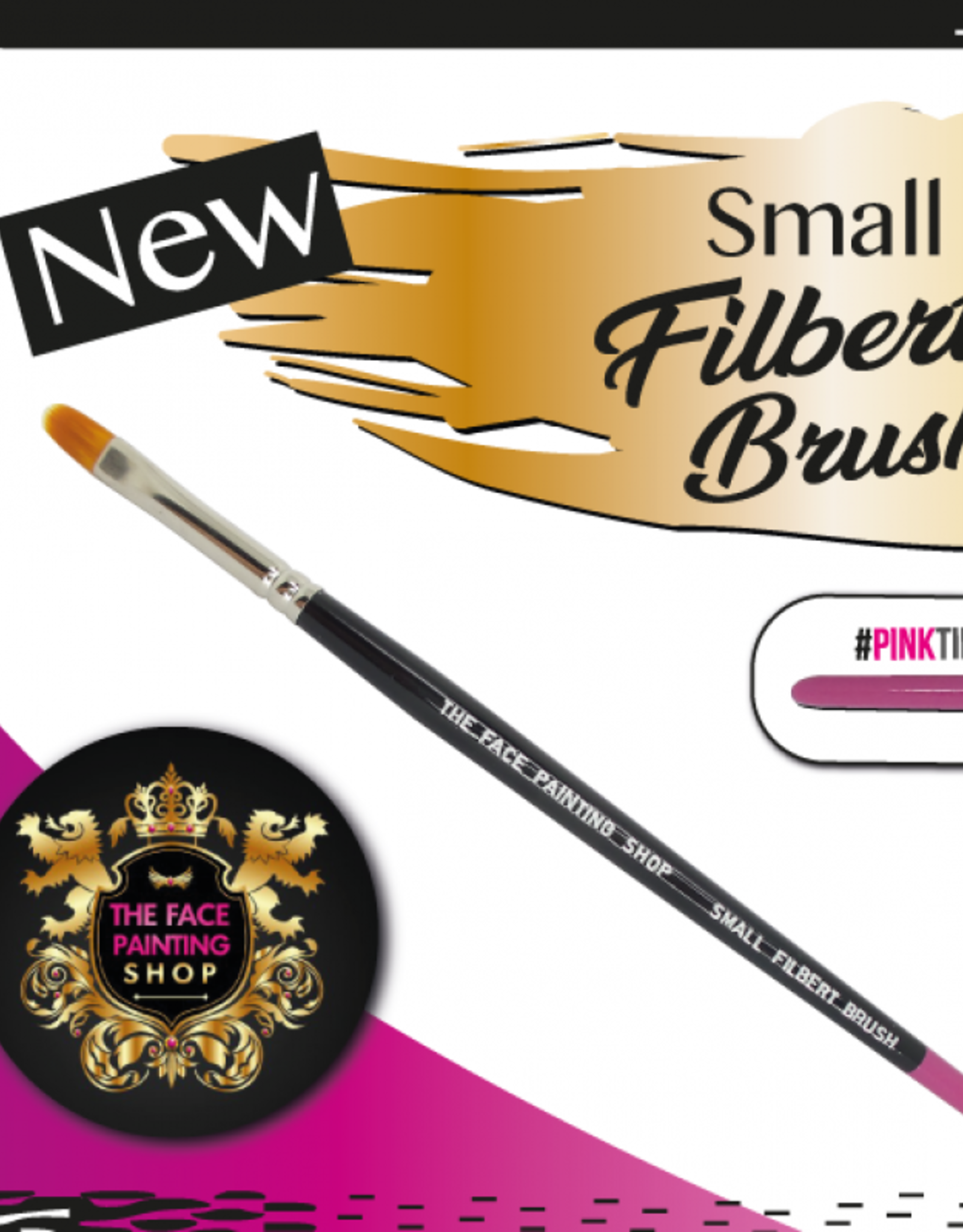 Pink Tips Pink Tips Brush - small filbert brush