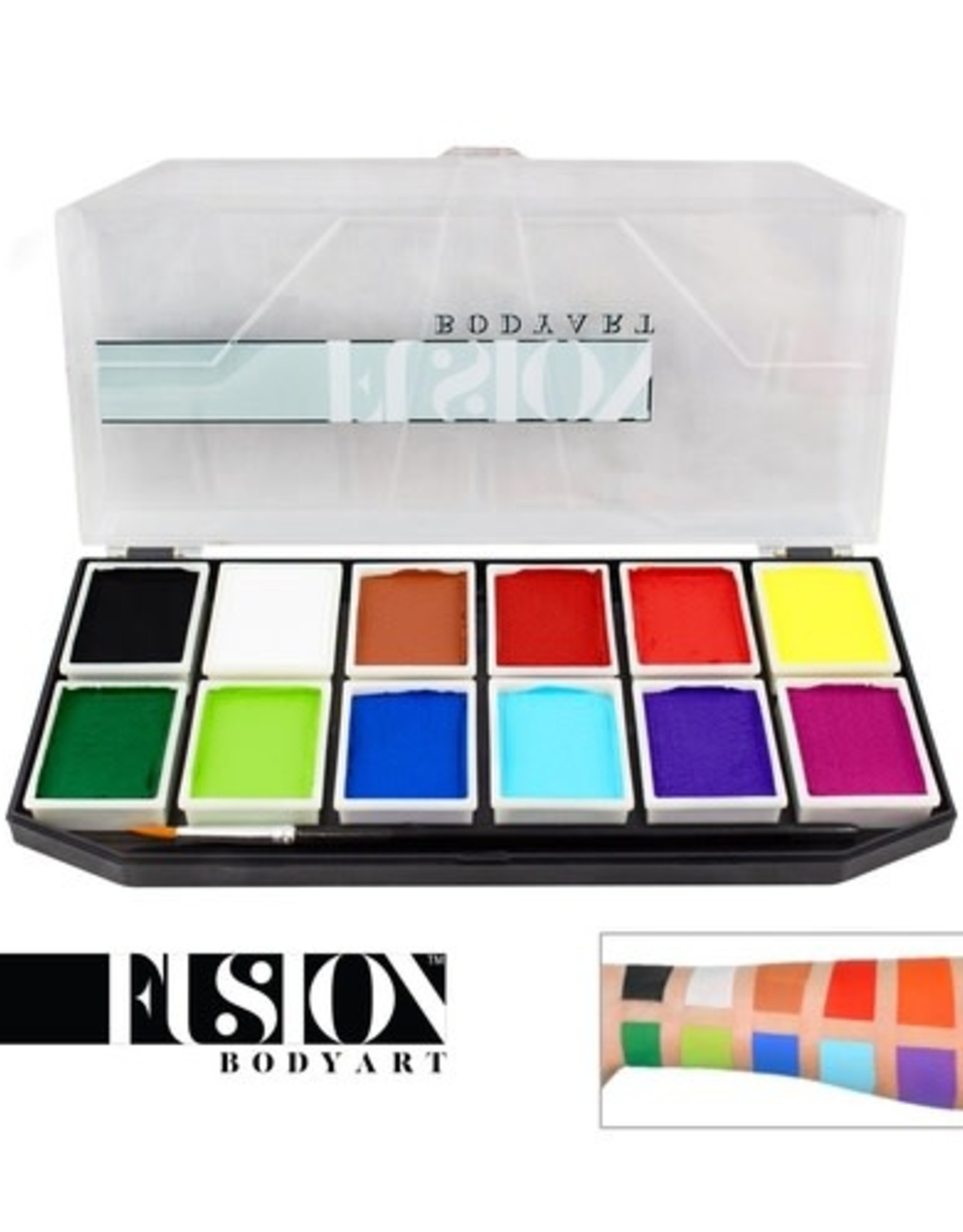 Fusion Fusion - Sampler Face Painting Palette 84g